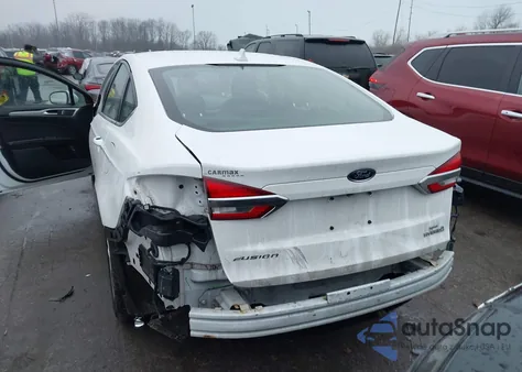 2019 Ford Fusion Hybrid Se from USA, damaged, VIN 3FA6P0LU9KR185730